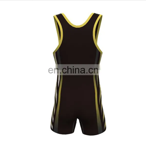 Men Wrestling Singlet,low Cut Custom Wrestling Singlet photo-4