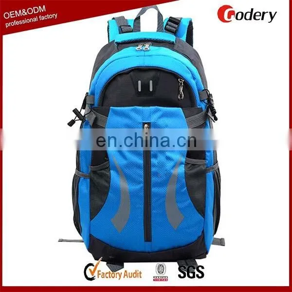 Most popular good quality polyester trekking bag unisex