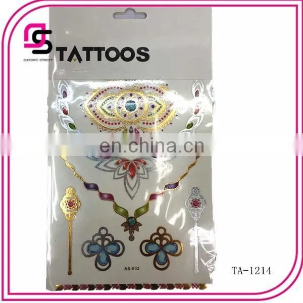 Body Art Water Transfer Printing Tattoo Sticker From Yiwu China 2015
