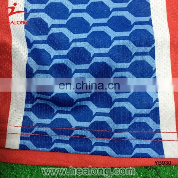 Subliamtion Team Set Reversible Shorts Sleeves Club Football Jersey Wear Suit photo-6