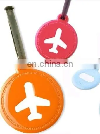 Wholesale Rubber Soft Pvc Metal Custom Plastic Silicone Leather Luggage Tag photo-3