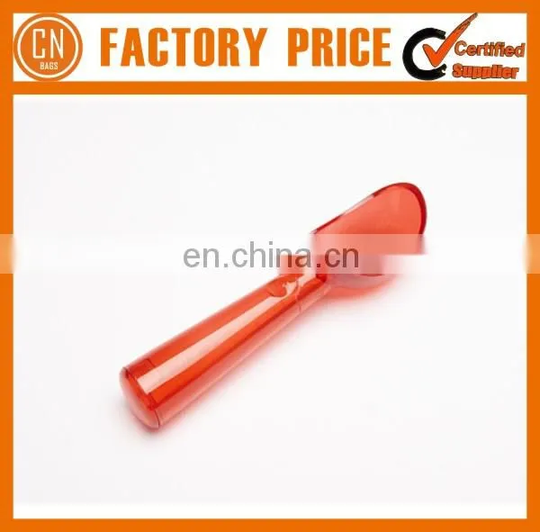 Plastic Ice Cream Scoop Custom Logo Printed Disposable Plastic Scoop photo-2