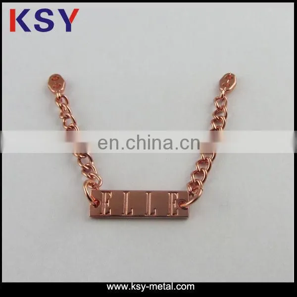 Bag Special Gold Metal Label With Private Logo photo-2