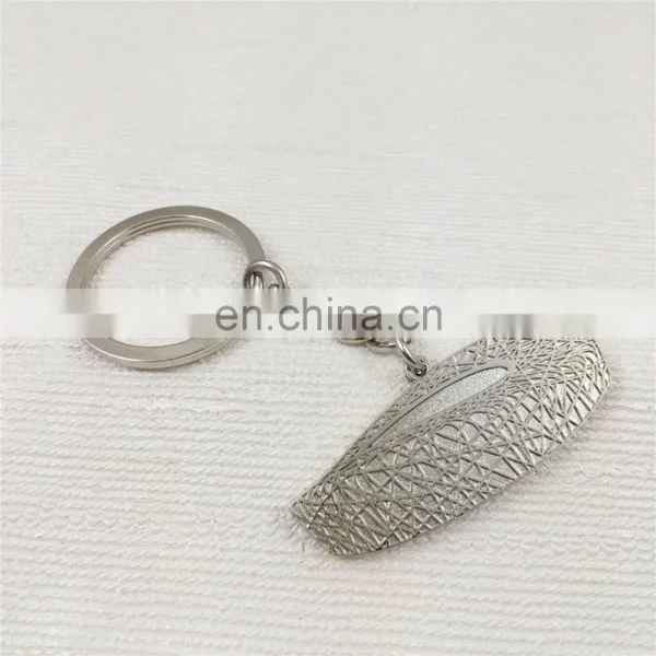 Customized 3D Bird Nest Metal Keychain photo-3