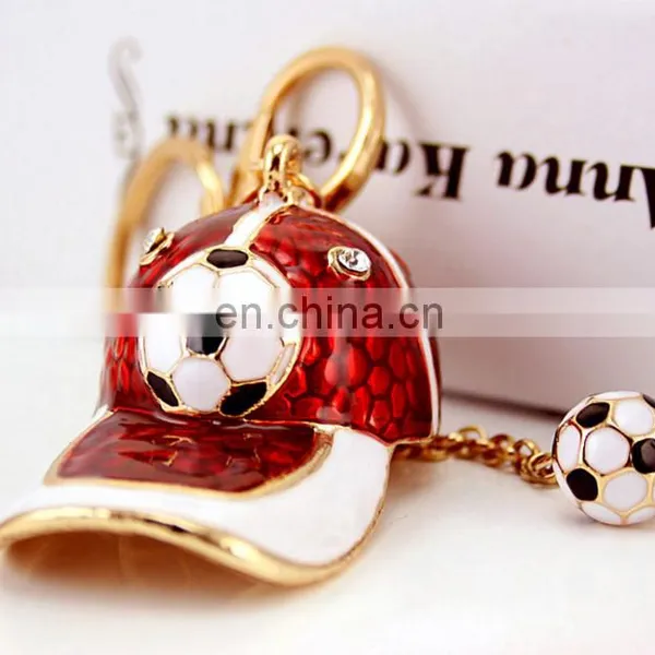 Rotatable Football Landyard Key Chains Football Keychains Wholesale From Direct Manufacturer Football Game Souvenir Gifts photo-5