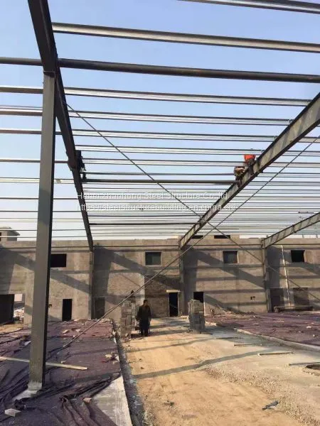 Steel Portal Frame Building Construction Structures Steel Building photo-5