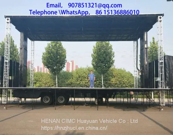 12 m Mobile Stage Truck Trailer of Roadshow photo-3