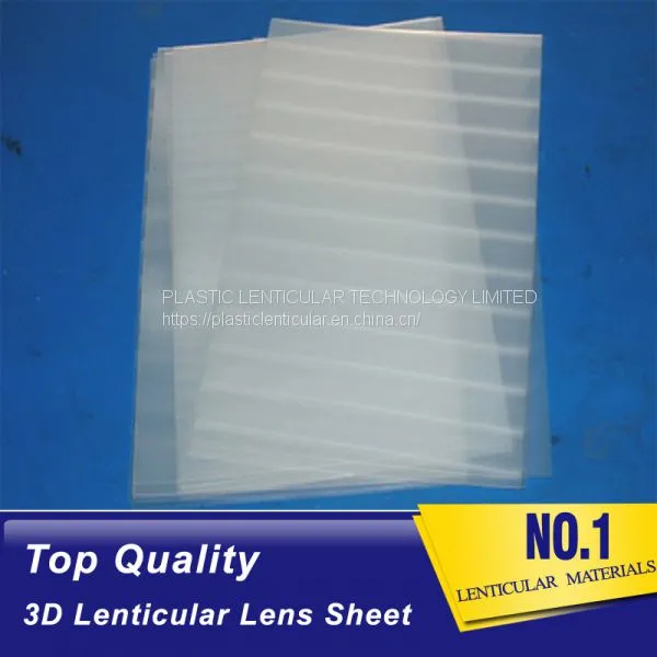 PLASTICLENTICULAR Lenticular 75 Lpi 3d Sheet pp Material 0.45mm Lenticular Lenses Sheet for Sales China photo-2