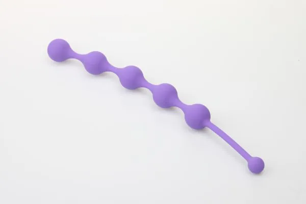 Butt Plug Silicone Anal Beads Anal Sex Toys With Safe Pull Ring, 11