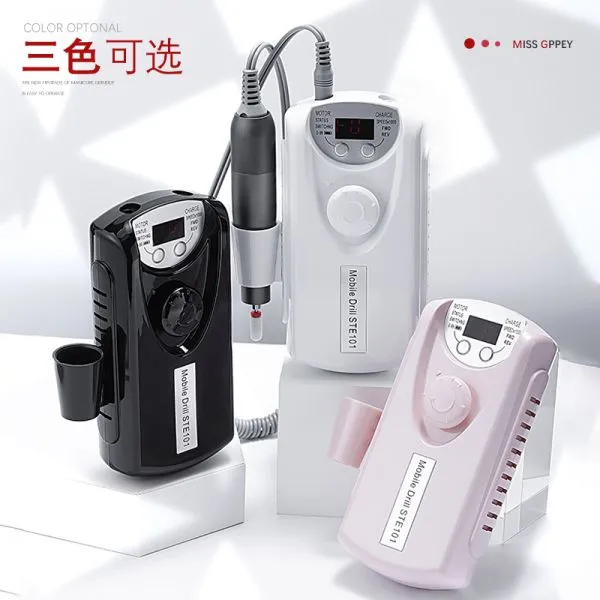 Portable Nail Drill Nail File Machine Rechargeable photo-2