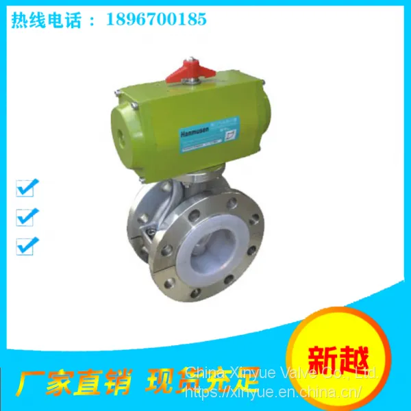 Pneumatic Fluorine Lined Butterfly Valve D671F46-16C photo-5