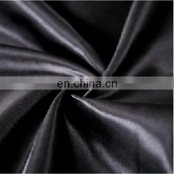 High Quality Black Polyester Fabric Home Silky Smooth Comfort Queen Satin Pillowcase photo-4