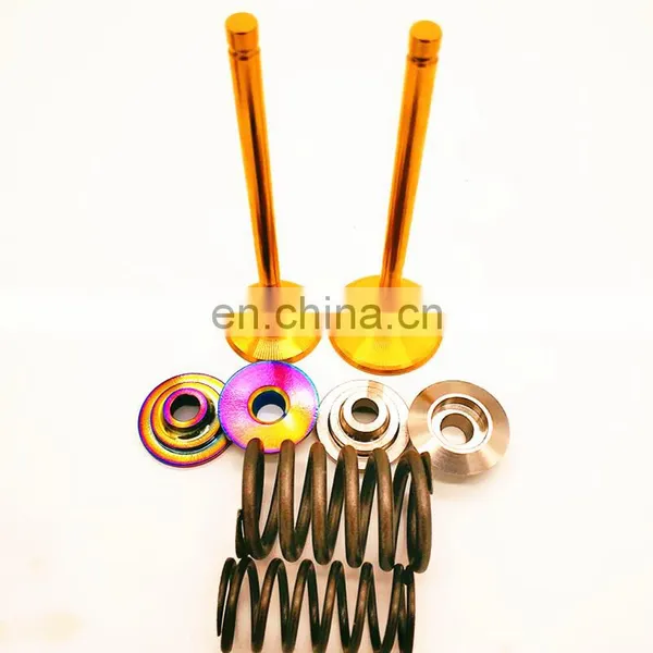 Wiseco Titanium Intake Exhaust Valve 250SX-F for Husqvarna FC FE 250 FC250 FE250 KTM 250 SX-F Engine Parts Spring Retainers photo-6