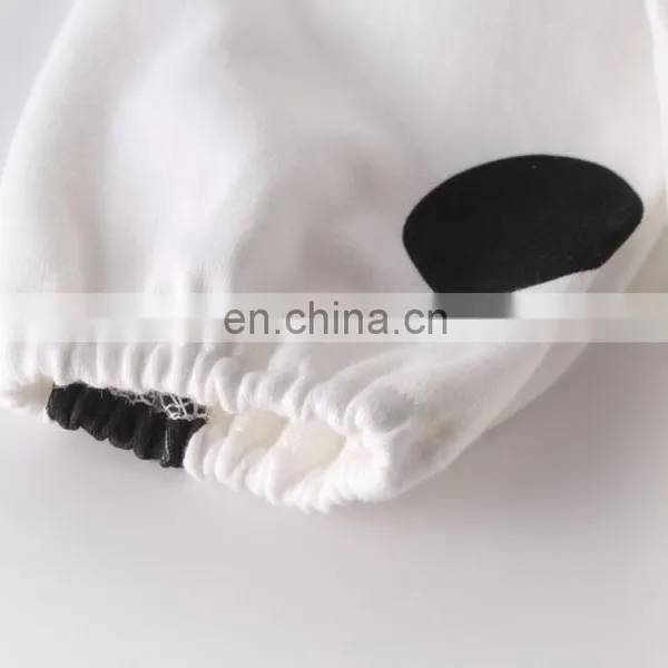 Cheap Wholesale Polka Dots Casual Cotton Baby Rompers Long Sleeve Baby Winter Bodysuits photo-5