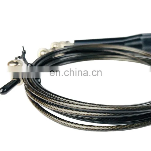 Custom Fitness Weighted Aluminum Jump Rope Bearing Adjustable Skipping Rope photo-4