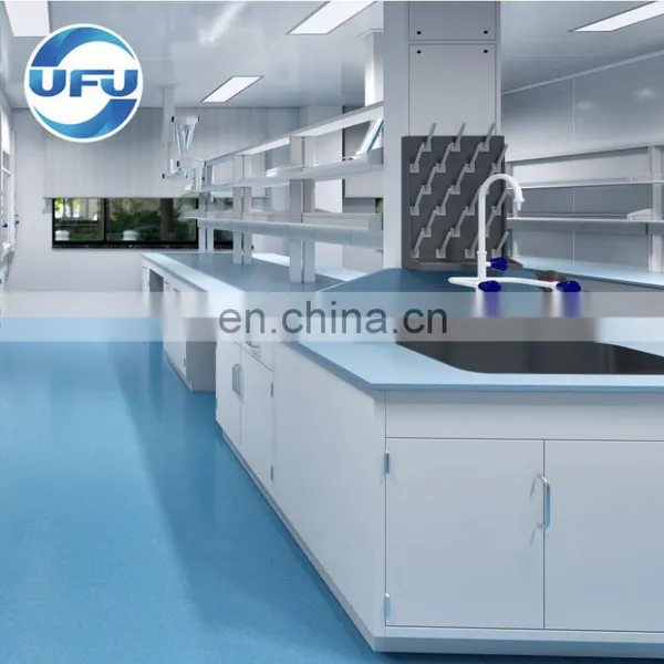 Lab Furniture Experiment Island Bench Steel Lab Work Table photo-2