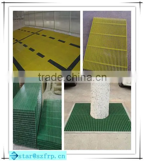 FRP Fiberglass Grating Gutter Cover Plate photo-4