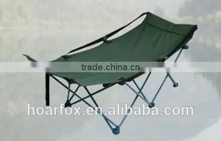 Foldable Bed for Outdoor,camping Bed,folding Bed With Steel Tube and Fabric