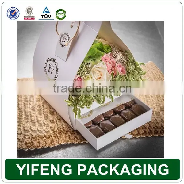 Yifeng 100% Quanlity Custom Luxury Printed Cardboard Chocolate Gift Box Packaging photo-3