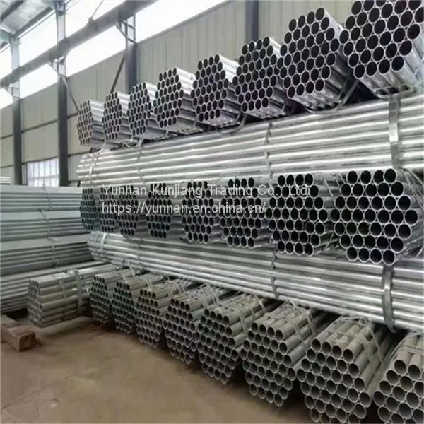 Yunnan Galvanized Steel Pipe Wholesale Q235 Hot Dip Galvanized Steel Pipe Greenhouse Vegetable Steel Pipe Specifications Are Complete photo-5