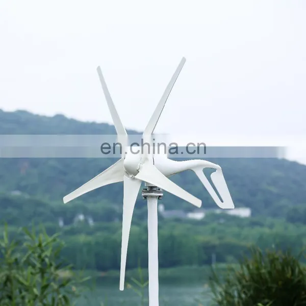 Small Wind Turbine Generator 200W 400W 800W 3/5 Blade Windmill 12V 24V 48V Wind Power Generation photo-4