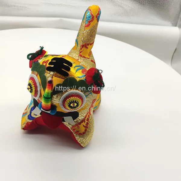 Chinese Traditional Handicraft Cloth Lucky Tiger Handmade Gift photo-3