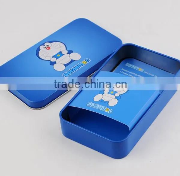 Wholesale Best Price 7pcs Doraemon Cute Makeup Brush Set With Metal Box photo-6