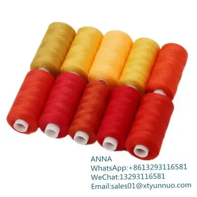 High Tenacity Dyed Spun 100% Polyester Sewing Thread photo-3