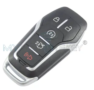 FCC M3N-A2C31243300 Smart Key 5 Button 902mhz / 868mhz ID49 Original Chip NCF2951F for 2013-2017 Ford Fusion Explorer P/N 164-R7989 164-R8119 photo-3