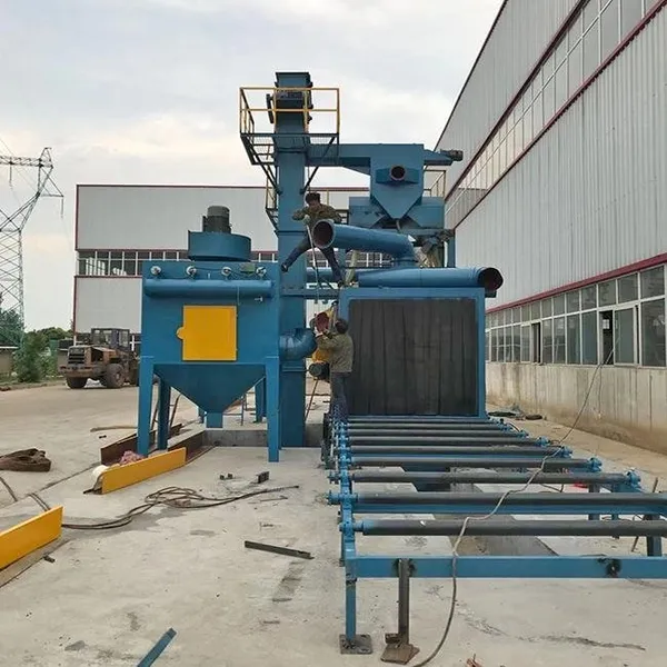 Roller Passing Shot Blasting Cleaning Machine, Radiator Shot Blasting Machine, Steel Pipe Inner and Outer Wall Rust Removal Machine photo-2
