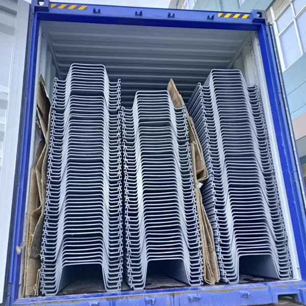 Pvc Retaining Wall Plastic Sheet Pile U Type PVC Sheet Piling for Marine Structures 50+ Years Long Time Life Design photo-5