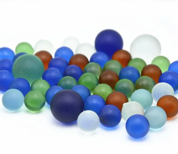 Wholesale Glass Beads Marbles 16mm 25mm Colorful Glass Beads Fishbowl Decorative Beads Craft Ball photo-2