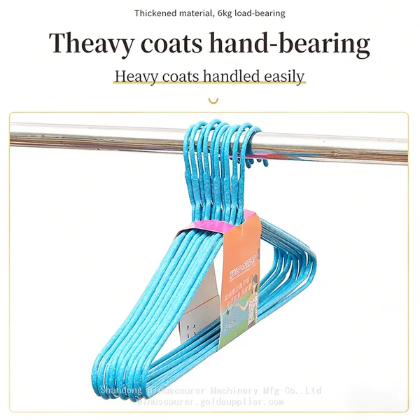Ultra-thin Non-slip Metal Hangers Space Saving Anti-slip Metal Hangers photo-2