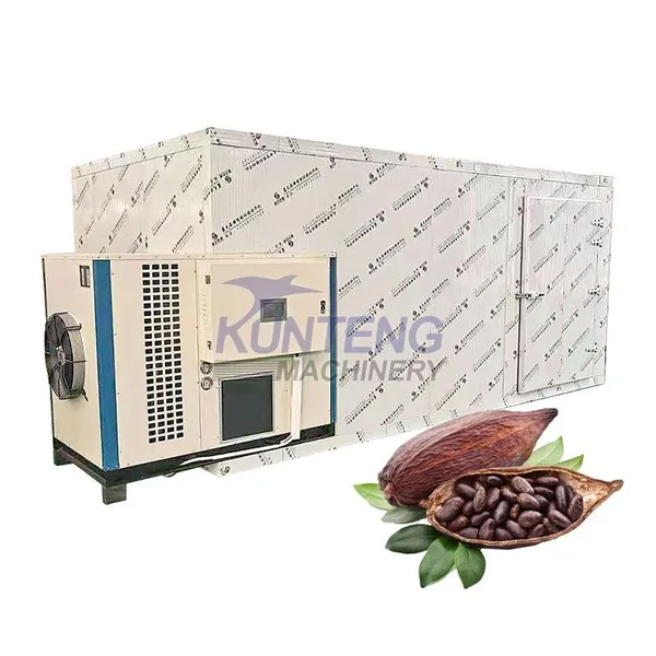 Energy Saving Industrial Natural Gas Cocoa Bean Dryer Drying Machine EPC