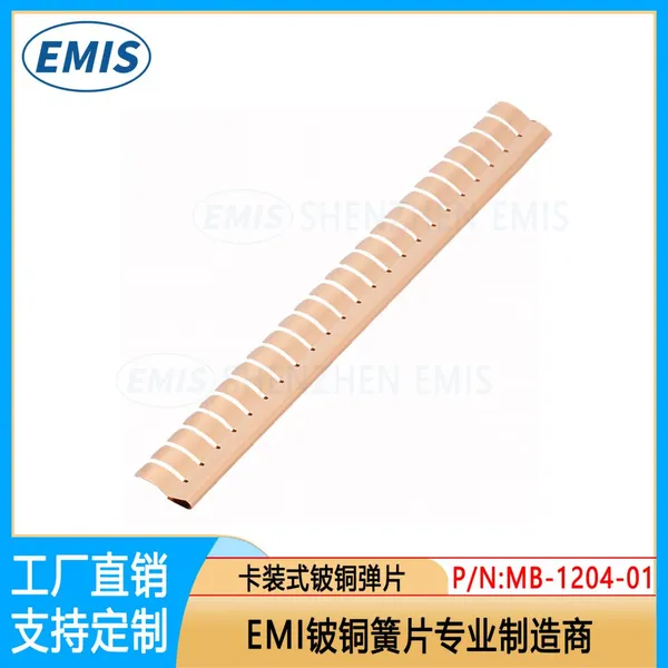 Factory Production& Support Customization EMC Door EMI Strip Shielded Room Becu Spring photo-3