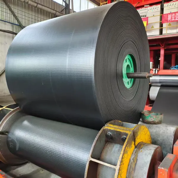 PVG Solid Woven Flame Retardant Conveyor Belt, Anti‑Static Abrasion Resistant for Underground Coal Mine Transportation