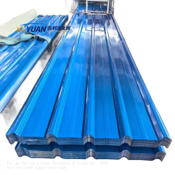 Corrugated Color Coated Roofing Sheet Cut to Module Width for Container and Modular Building Roofs