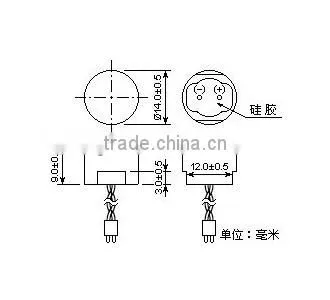 High Quality Waterproof Ultrasonic Sensor NU40B14TR-3 photo-2