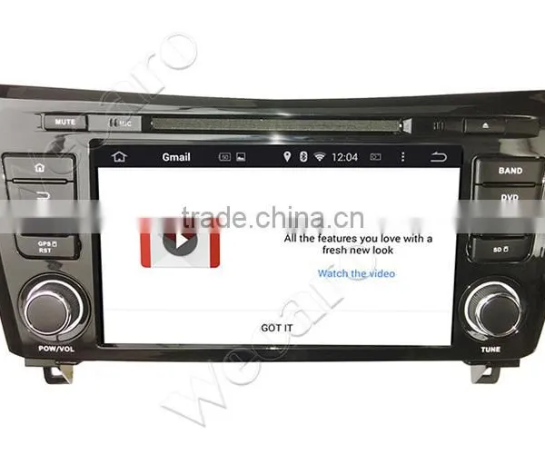 Newest Android 4.4.4 Car Dvd 8" in Dash Car Audio System for Nissan Qashqai Android Bluetooth 2014 2015 photo-6