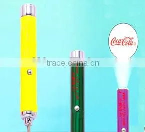 Promotional Gifts Led Metal Keychain With Projector,led Logo Projector Torch Keychain, Led Flashlight Keychain for Christmas photo-2