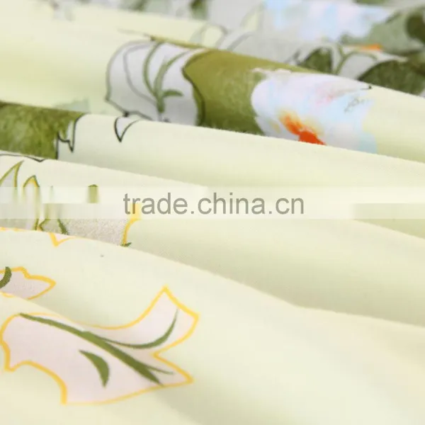 Cheap Wholesale Soft Cotton Flower Pattern 4 Pcs Bedding Set photo-6