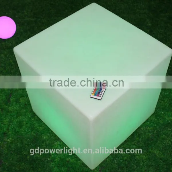 LED Light Cube Bar Decoration Cube With Remote Control YXF-5050C photo-5
