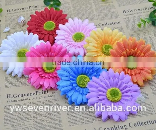 The Simulation Sunflowers African Chrysanthemum Sunflower With Flowers, Silk Flowers Floral Hat That Occupy the Home Decoration photo-3