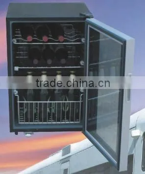 DC 12V/24V 70L Wine Cooler,DC Solar Winecooler