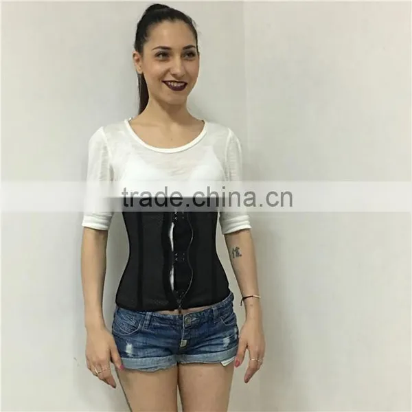 Walson Waist Trainer Womens Latex Cincher Corset Training Shapewear Steel photo-3