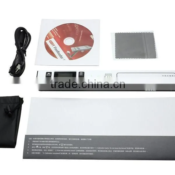 Portable Mini Scanner, A4,1050DIP,JPG/PDF,Build in Lithium Battery ,Support Preview Screen photo-4