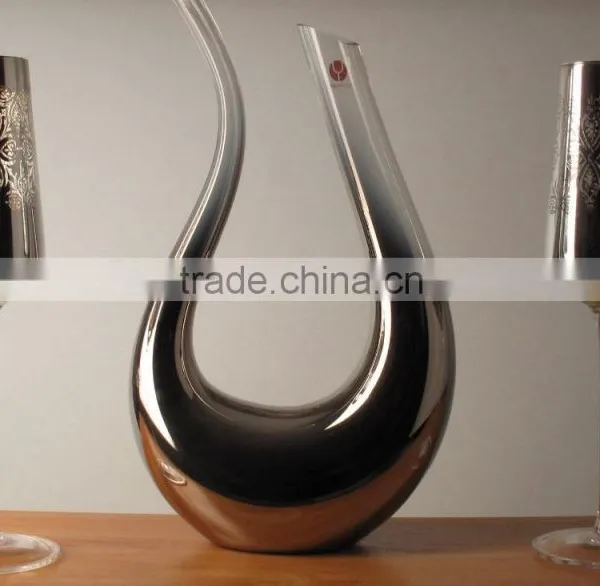 China Supplier Home Decor Portable Glass Wine Carafe photo-4