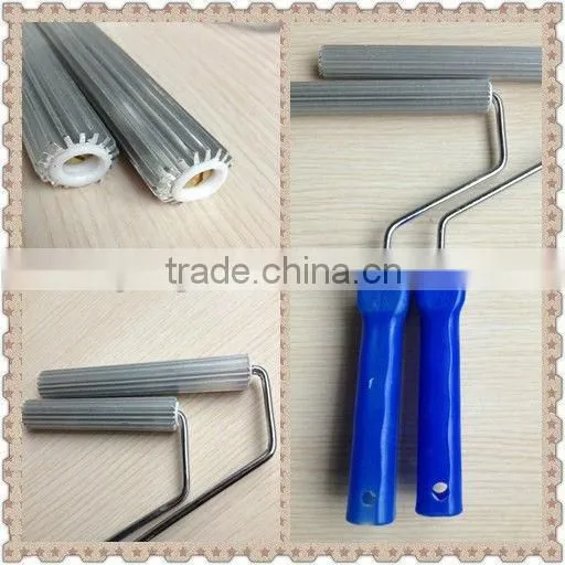 Wall Paper Tools Laminate Hand Roller Aluminium Spike Roller photo-4