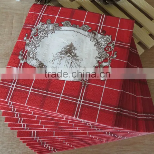 1 PLY 2 PLY 3 PLY Art Design Custom Printed Paper Napkin Table Napkin photo-2