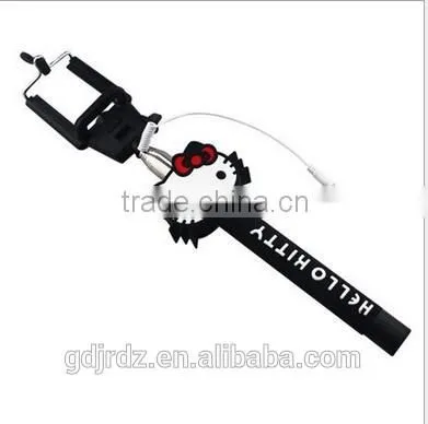 Customized 3d Cartoon Selfie Extendable Handheld Stick Monopod photo-4